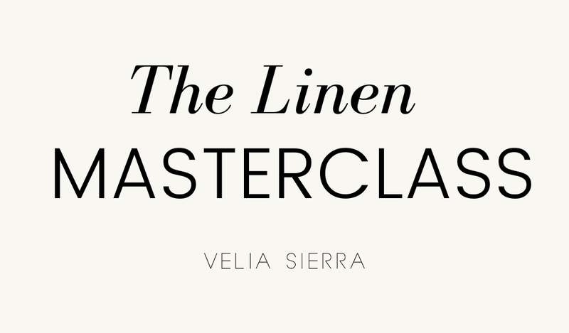 The Linen Masterclass by Paula Sierra
