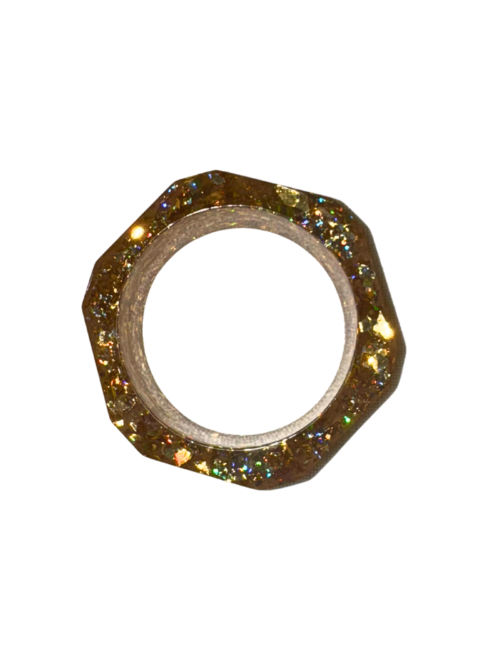 "Infinity" maxi bangle in resin