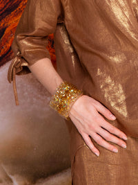 "Infinity" maxi bangle in resin