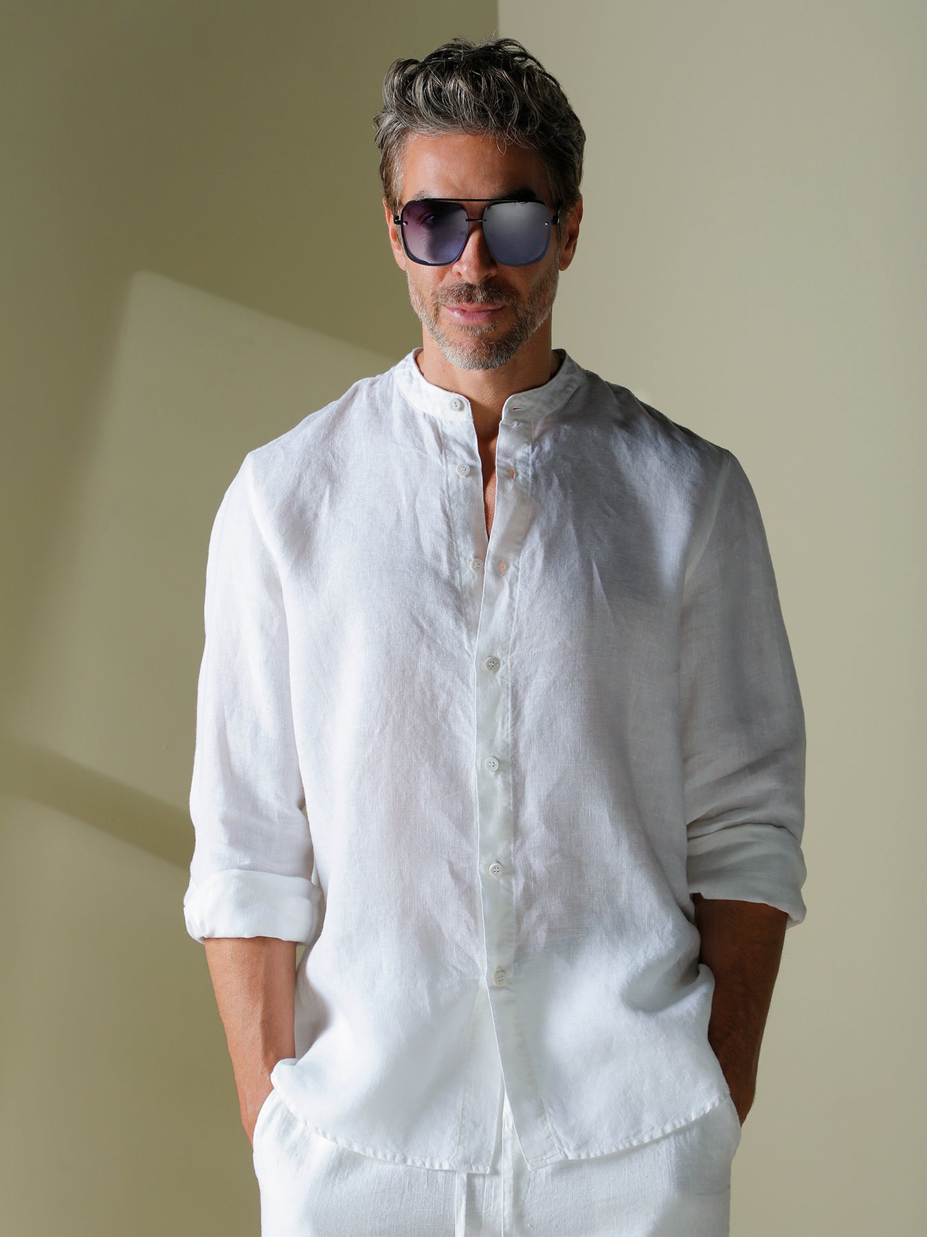 Nehru neck shirt best sale