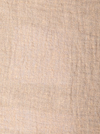 Men's long sleeve shirt in crinkled linen