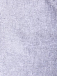 Wrap-style pants with a front knot in linen