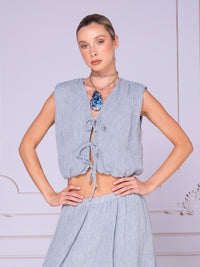 "Oyster" necklace with resin charm